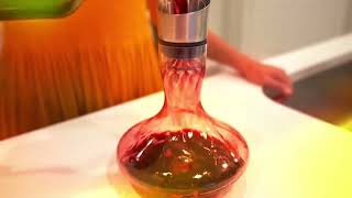 VnoPerito Wine DecanterRed Wine CarafeDecanter with Built in Aerator Pourer Review [upl. by Tyne]