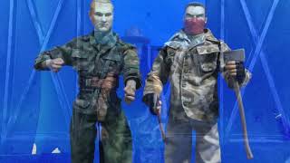 GI JOE 16 scale Stop Motion WINTER CLOUDS round up part 4 [upl. by Eikciv]