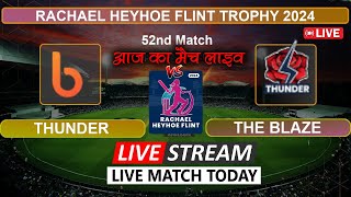 🔴 RHF Live  Thunder vs The Blaze Live  THUN vs BLZ  Live Cricket Match TodayLordGameYT1 [upl. by Nosneh651]