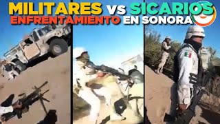 Enfrentamiento entre Militares y Grupo Armado Sonora [upl. by Nifares909]