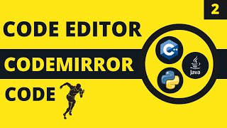 How to make a web CodeEditor like vscode using Codemirror [upl. by Oeflein]