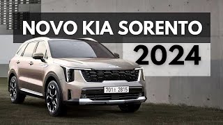 Novo Kia Sorento 2024 o que mudou no SUV que chega ao Brasil [upl. by Noillid]