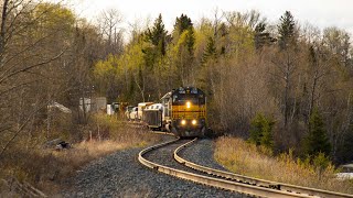 Sd402 leading 207 through the S curve at Barbers Bay [upl. by Summers]