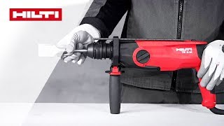 INSTRUCTIE van de Hilti TE 3 CM Boorhamer [upl. by Shah]