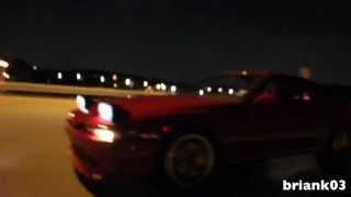 2 Toyota Supras highway racing Mk3 800hp vs Mk4 7175 [upl. by Bondon347]