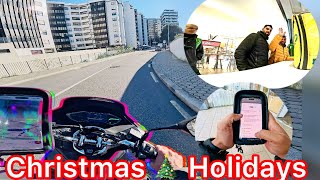 Christmas 🎄 holidays In Portugal 🇵🇹  Food Delivery on Christmas  uber  Bolt  Glovo [upl. by Ylatan]