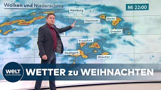 WELT WETTER Keine weiße Weihnacht  aber Kaltluft kommt [upl. by Rehnberg813]