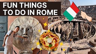 Fun Things to Do in Rome Italy 🇮🇹 3 day itinerary  Food Tour [upl. by Nahsaj]