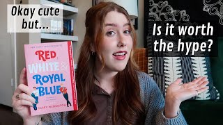 Red White amp Royal Blue by Casey McQuiston  Book Review [upl. by Nauqaj]