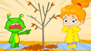 Nouvel épisode éducatif  Groovy le Martien  Apprenez les saisons pour les enfants  simple et trè [upl. by Aneem]