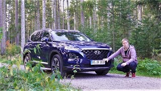 Der neue Luxusdampfer von Hyundai  2019 Hyundai Santa Fe  Review Fahrbericht Test [upl. by Oibesue953]