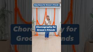 Groom Friends Choreography Wedding Mashup Easy Dance Groom Dance With Friends [upl. by Nylsor]