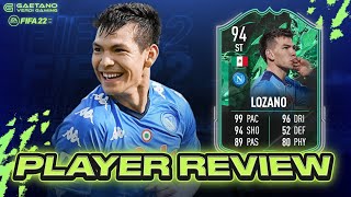 HIRVING LOZANO 94  Loht sich die SBC  FIFA 22 Player Review [upl. by Negroj]