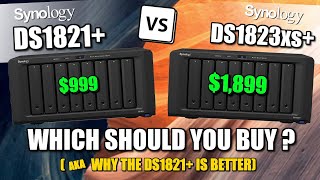 Synology DS1821 vs DS1823xs NAS  Which is BEST [upl. by Fleda]