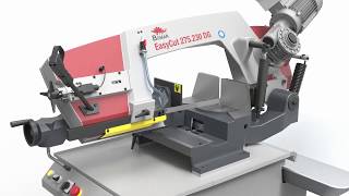 BOMAR EasyCut 275 230 DG lintzaagmachine [upl. by Aloz]