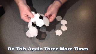 How to assemble a simple Truncated Cuboctahedron [upl. by Elleunamme]