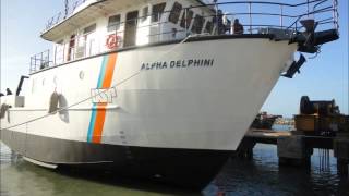 Descida do Alpha Delphini nova embarcação do IOUSP [upl. by Schifra619]