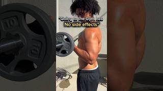 The side effects of the gym NOBODY tells you about 💪🏽🥺 gymlife natty bodybuilding motivation [upl. by Aniela]