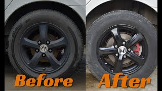 How To Paint Your Car Wheels Like A Pro [upl. by Hajidak]