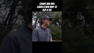 Grant Horvat and Ben Kruper ⛳️ Flip a Tee [upl. by Deer]