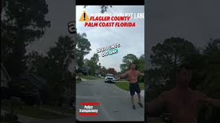 Man Exposed Himself To The Police In Florida [upl. by Neellok]