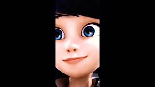 Miraculous Adrien Marinette in hindi song viralvideo miraculous adrienette [upl. by Zandra]