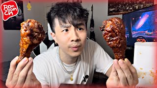 The BEST Crispy Korean Fried Chicken  Bonchon [upl. by Sinoda]