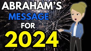 ABRAHAM HICKS 2024 🙏❄️ Abrahams POWERFUL Message For the NEW YEAR  Begin 2024 With This Talk [upl. by Jessika]