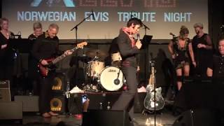 Tony Nilsson at Norwegian Elvis tribute night with dElvis Morgan band [upl. by Airdnaxela]