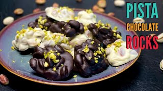 Pista Chocolate Rocks  How to make Chocolate Rocks Kid’s Special Chocolate Recipe [upl. by Akiret]