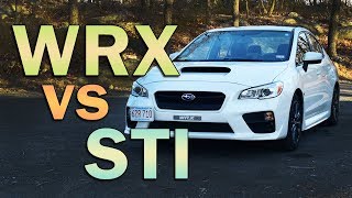 Why I Bought A 2016 Subaru WRX And Not An STI Subaru WRX VS STI [upl. by Llewen54]