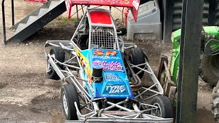 286 Kasey Jones Vs 564 David Shearing Brisca F2 Skegness Raceway 150924 [upl. by Reste351]