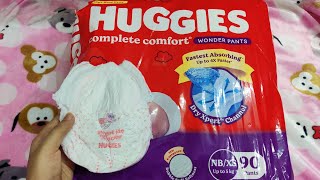 HUGGIES wonder pants size xstrending viral huggies babygirl ytshorts baby diaperpants [upl. by Toddie458]