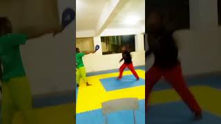 Boyka vs Koshmar spinning hook kick shorts [upl. by Eneiluj]