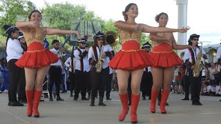 INCCAS Music Band en Festival de Jujutla cachiporras salvadoreñas baile [upl. by Nima427]