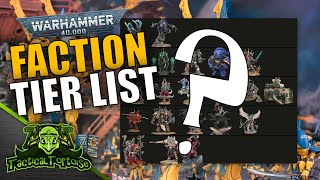 Which 10th Ed 40k Armies Are Best Warhammer 40k Faction Tier List  August 2023 Edition [upl. by Gnolb]