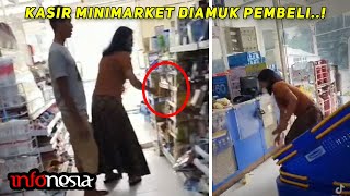 NGAMUK Kasir Minimarket DILABRAK Pembeli Cuma Karena ini [upl. by Mendy]