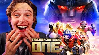 I JUST WATCHED TRANSFORMERS ONE [upl. by Bostow454]