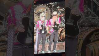 ZZ Top La Grange bow on 9142024 Noblesville NEWMAN Guitars Elwood Francis and Billy F Gibbons [upl. by Nahpos]