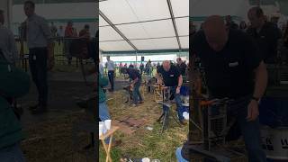 Horseshoe Competition  Wolsingham Show farming horseshoeing blacksmith [upl. by Leora591]