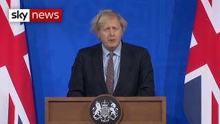 Watch live Prime Minister Boris Johnson holds a Downing St briefing as lockdown restrictions ease [upl. by Ayiram]