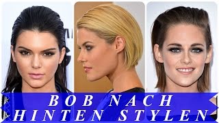 Bob nach hinten stylen [upl. by Flossie]