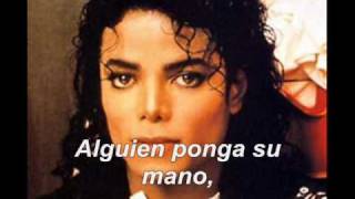 Michael Jackson Someone put your hand out con subtitulos en español [upl. by Meehar]