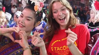 GLOBALink  American students celebrate MidAutumn Festival in Chinas Guizhou [upl. by Iak200]