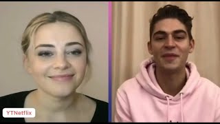 Hero Fiennes Tiffin and Josephine Langford Ask Each Other Anything [upl. by Gavra]