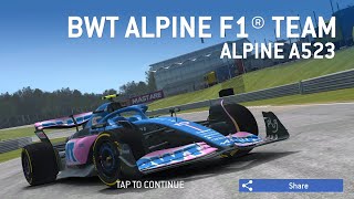 BWT Alpine F1 Team A523 Limited Series 🏁 Final Tier 15 PR 1315 🏁 • 💯 Complete [upl. by Chappy]