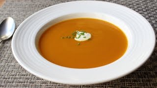 Roasted Butternut Squash Soup  Easy Butternut Squash Soup Recipe [upl. by Saibot]