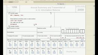 Forms 1099 and form 1096 by Noel D Tallon CPA [upl. by Clite848]