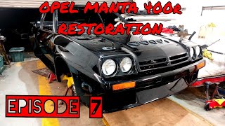 opel manta 400 restoration project Episode 7 [upl. by Jolenta]