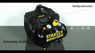 Compresor Silent Stanley Fatmax DST10186 [upl. by Helmer351]